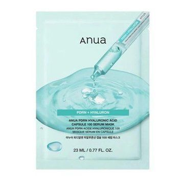 Тканевая маска с PDRN и гиалуроновой кислотой Anua PDRN Hyaluronic Acid Capsule 100 Serum Mask 1 шт 3072948542 фото
