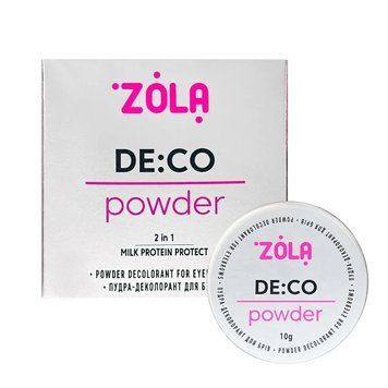 Пудра-деколорант для бровей Zola DE:CO Powder 10 г 05198 фото