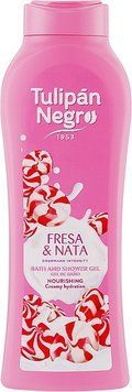 Гель для душу Tulipan Negro Strawberry Cream 650 мл 2288606821 фото