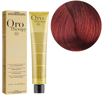 5.6 Крем-фарба Keratin Oro Puro Fanola 100 мл 1557197335 фото