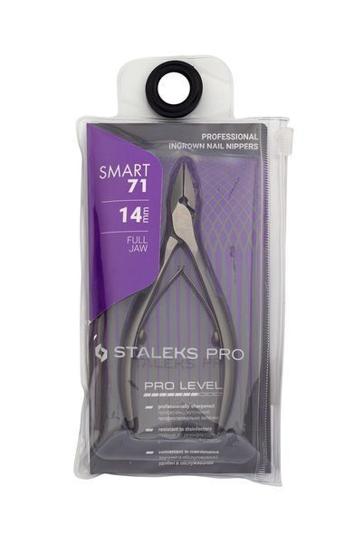 Кусачки професійні для врослого нігтя 14 мм Staleks Pro Smart 71 NS-71-14 NS-71-14 фото