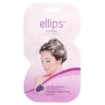 Маска для волосся Ellips Сяйво кольору Ellips Vitamin Hair Mask Nutri Color 20 г 2955176289 фото