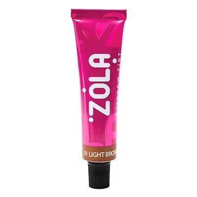 Краска для бровей с коллагеном Zola Eyebrow Tint With Collagen Light Brown 01 15 мл 04903-1 фото