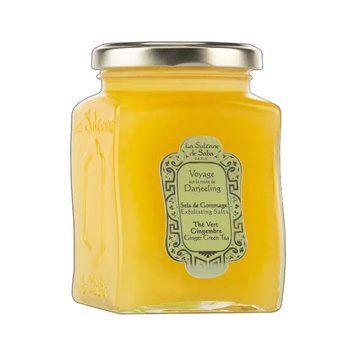 Солевой скраб для тела зеленый чай La Sultane de Saba Exfoliating Salts Ginger Green Tea 300 мл 2591124517 фото