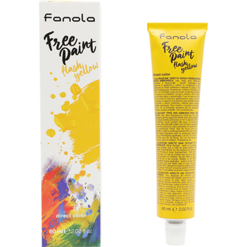 Фарба для волосся Fanola Free Paint спалах жовтого 60 мл 1557230066 фото