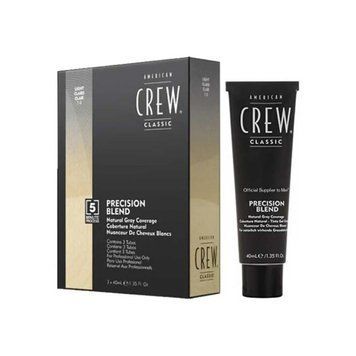 Камуфляж для маскировки седины уровень 7-8 American Crew Precision Blend Light Blond 40 мл 4128059 фото