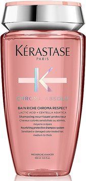 Шампунь поживний для фарбованого волосся Kerastase Chroma Absolu Bain Riche Chroma Respect 250 мл E3805800 фото