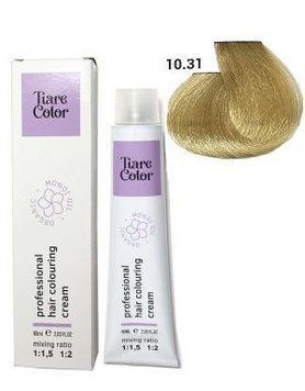 10.31 Крем-краска для волос Tiare Color Hair Colouring Cream 60 мл 1557214226 фото
