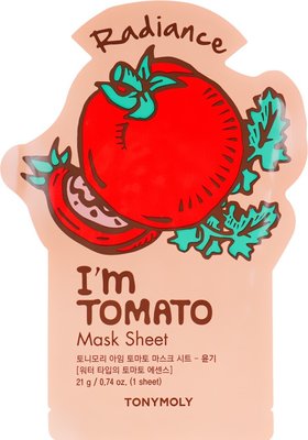 Тканевая маска для лица с томатами Tony Moly Purenea Mask Sheet Tomato 21 мл 1942385110 фото