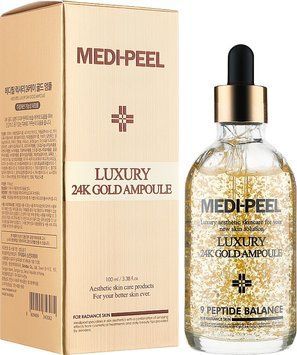 Антиоксидантная сыворотка для лица с золотом Medi Peel Luxury 24K Gold Ampoule 100 мл 2020921462 фото