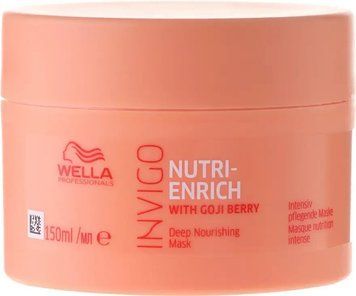 Маска живильна з ягодами годжі Wella Professionals Nutri-Enrich Deep Nourishing Mask 150 мл 11684 фото