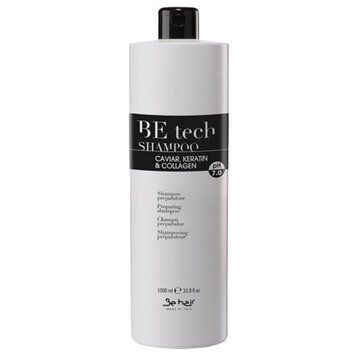 Шампунь з кератином і колагеном pH 7.0 Be Hair 1000 мл 1557209883 фото