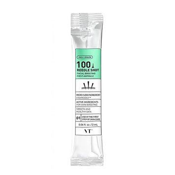 Концентрированная сыворотка со спикулами 100 для сужения пор VT Cosmetics Reedle Shot 100 Facial Boosting First Ampoule 2 мл 3043439126 фото