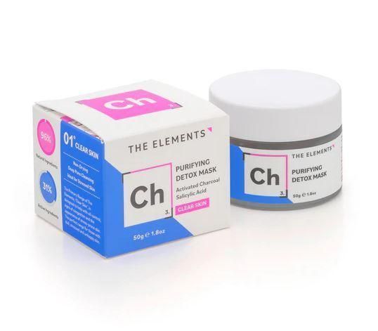 Маска для лица детокс с активированным углем The Elements Purifying Detox Mask 50 г 1716940684 фото