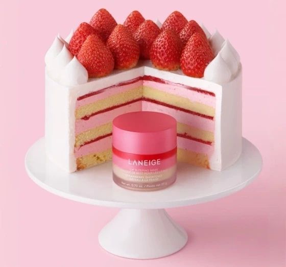Маска для губ Laneige Lip Sleeping Mask EX Shortcake 20 г 3017416477 фото