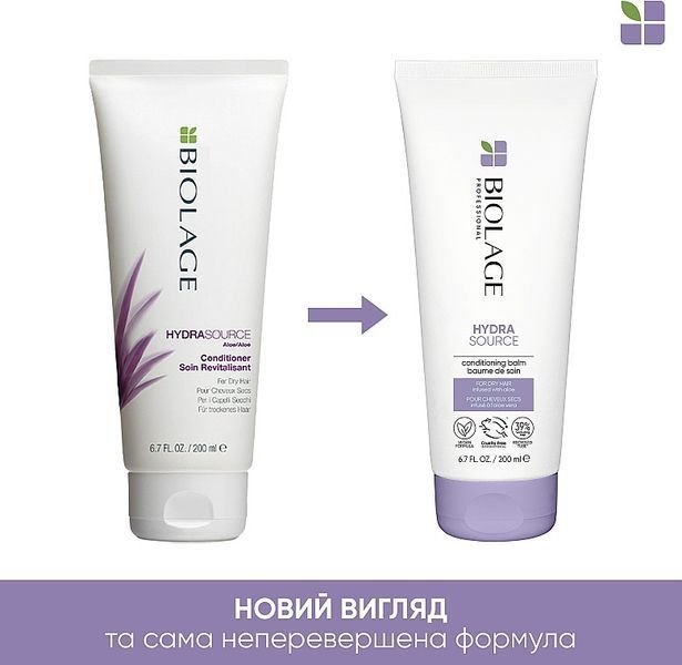 Кондиціонер для зволоження сухого волосся Biolage Hydra Source Conditioner 200 мл 1774519584 фото