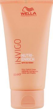 Крем живильний для контролю неслухняного волосся Wella Professional Nutri-Enrich Frizz Control Cream 150 мл 1829165363 фото