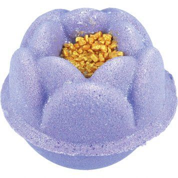 Бомбочка для ванни у формі квітки фіолетова Bomb Cosmetics Gone With The Wisteria A206 фото