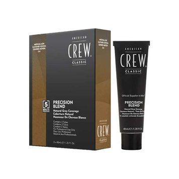 Камуфляж для маскировки седины уровень 5-6 American Crew Precision Blend Medium Ash 40 мл 4128060 фото