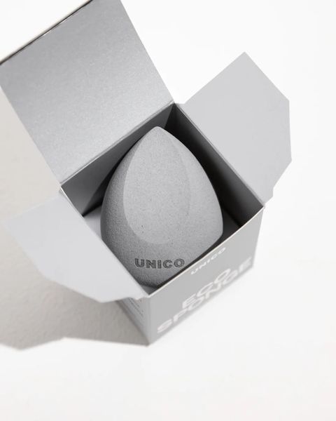 Спонж кокосовый для макияжа Unico Ecosponge серый 3196078474 фото