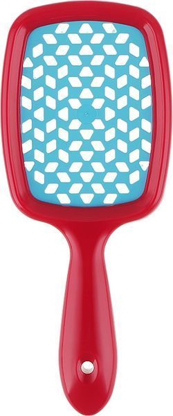 Щетка для волос Janeke Superbrush фуксия голубая серединка 86SP226FUX фото