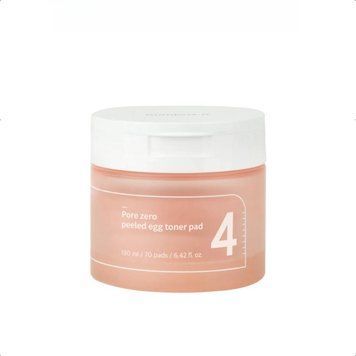Тонер-педи для обличчя для очищення пор Numbuzin No.4 Pore Zero Peeled Egg Toner Pad 190 мл 3108170636 фото