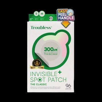 Прозрачные гидроколлоидные патчи от акне The Classic Troutless Invisible Plus Acne Patch The Classic 96шт 3188372931 фото