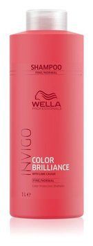 Шампунь для окрашенных тонких и нормальных волос Wella Professionals Color Brilliance Shampoo Fine 1000 мл 1702352357 фото
