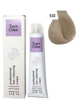 9.02 Крем-фарба для волосся Tiare Color Hair Colouring Cream 60 мл 1557214296 фото
