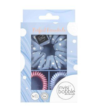 Подарунковий набір (резинка Sprunchie та 6 резинок Slim) Invisibobble Gift Set Perfect Essentials 1942385153 фото