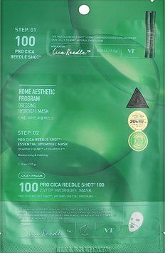 Двухфазная гидрогелевая маска со спекулами и центелой VT Cosmetics Pro Cica Reedle Shot 100 2Step Mask 2761536246 фото