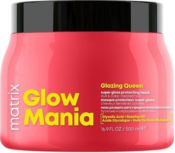 Маска для захисту кольору фарбованого волосся Matrix Glow Mania Glazing Queen Mask 500 мл 2501312144 фото