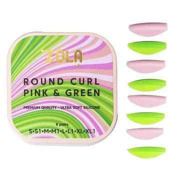 Валики для ламинирования Zola Round Curl & Green Pads (S, S1 M, M1, L, L1, XL, XL1) 05124 фото