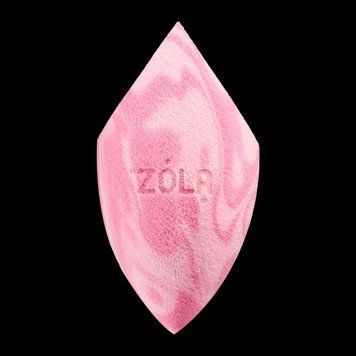 Супер мягкий спонж для макияжа Zola 03 мягче-розовый мрамор 3197915674 фото