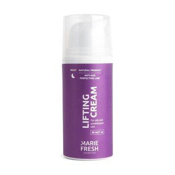 Нічний Крем ліфтинг для жирної та комбінованої шкіри Marie Fresh Lifting Cream 30 мл 2942067806 фото