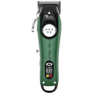 Машинка для стрижки Tico Professional 5-Stars Turbo Jet Olive 100425 фото