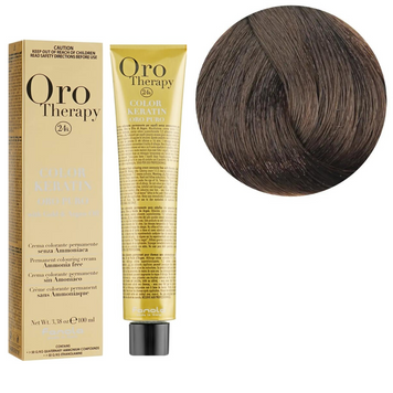 5.0 Крем-фарба Keratin Oro Puro Fanola 100 мл 1557197342 фото