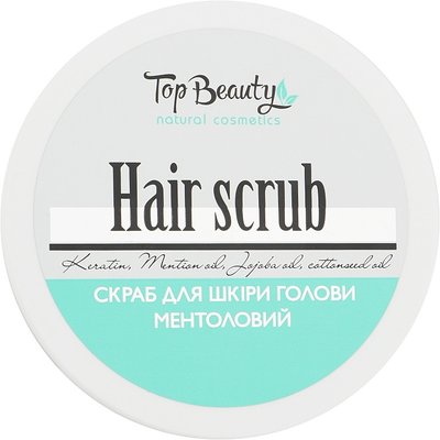 Пілінг для шкіри голови ментоловий Top Beauty Hair Scrub 250 мл 1900663851 фото