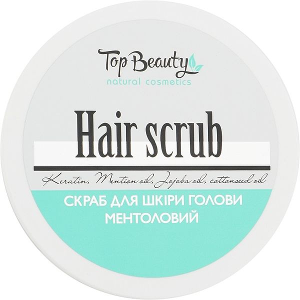 Пілінг для шкіри голови ментоловий Top Beauty Hair Scrub 250 мл 1900663851 фото