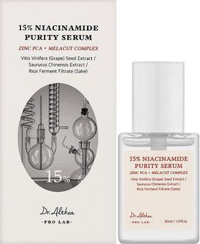 Сыворотка с ниацинамидом для лица Dr.Althea 15% Niacinamide Purity Serum 30 мл 2931653623 фото