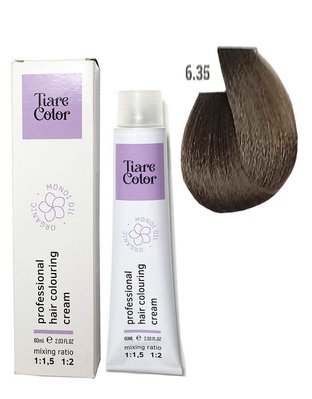 6.35 Крем-фарба для волосся Tiare Color Hair Colouring Cream 60 мл 1557214250 фото