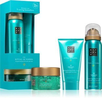 Подарочный набор Rituals The Ritual Of Karma XS (пенка 50 мл, крем для тела 70 мл, скраб 125 г) 2456362090 фото