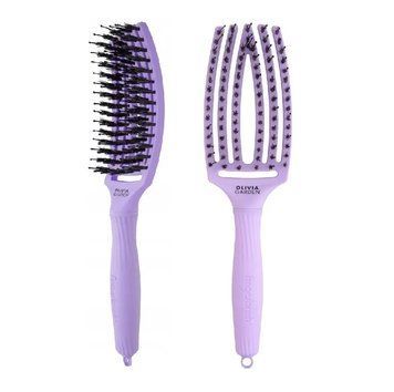 Щетка Olivia Garden Fingerbrush Care Iconic Boar & Nylon Lavender M 2742891845 фото