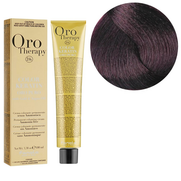 4.2 Крем-фарба Keratin Oro Puro Fanola 100 мл 1557197344 фото