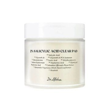 Тонер-педи для обличчя з саліциловою кислотою Dr. Althea 2% Salicylic Acid Clear Pad 60 шт 2946491591 фото