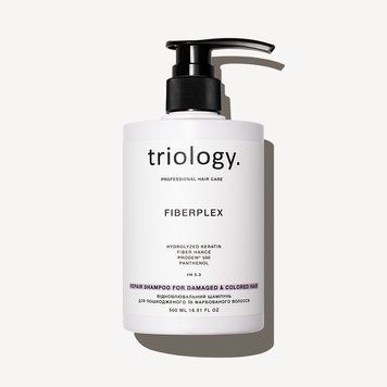 Відновлювальний шампунь для пошкодженого та фарбованого волосся Fiberplex Triology 500 мл 3146890984 фото