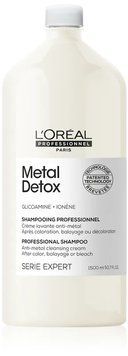 Шампунь проти металевих накопичень у волоссі після фарбування L'Or&eacute;al Metal Detox Shampoo 1500 мл 1932906622 фото