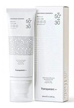 Невидимый солнцезащитный крем Transparent Lab Invisible Sunscreen SPF 50+ 100 мл 43608 фото