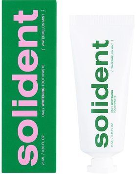 Зубна паста щоденна відбілювальна Кавун М'ята Solident Watermelon Mint 25 мл 2518249630 фото