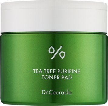 Тонізуючі пади з екстрактом чайного дерева Dr.Ceuracle Tea Tree Purifine Toner Pad 60 шт 2962455769 фото